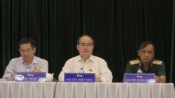 Tin Tức 24h Mới Nhất Hôm nay : Đồng chí Nguyễn Thiện Nhân tiếp xúc cử tri quận 7