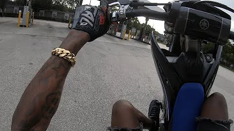 Obstacle Course On The 2022 Yz 125