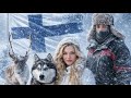 FİNLANDİYA BELGESELİ 🇫🇮 Kuzey Işıkları, Noel Baba Köyü, Husky Safari Turu, Buzkıran Gemisi | -30°C