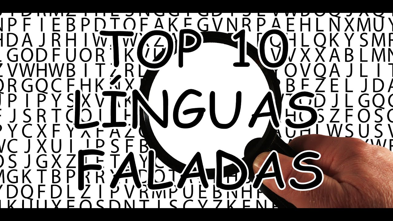 TOP 10 LÍNGUAS/IDIOMAS MAIS FALADOS 2021.