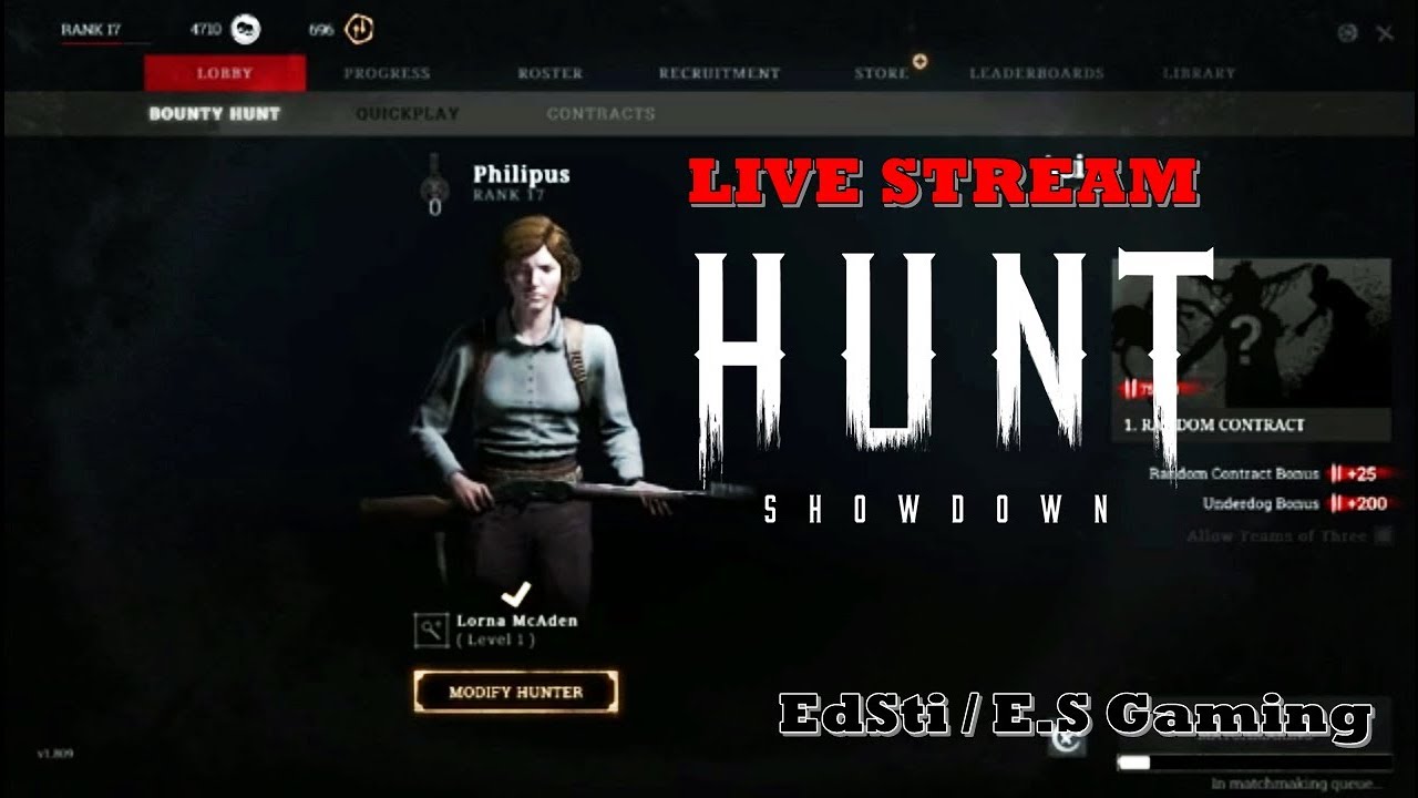 Hunt: Showdown - Gameplay - LIVE STREAM (Test) - YouTube