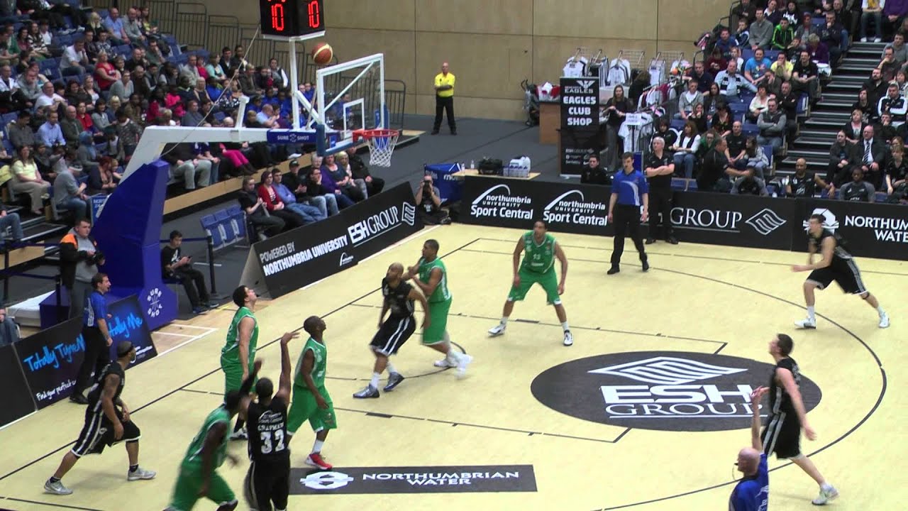 Newcastle Eagles v Plymouth Raiders 2-3-2012 - YouTube