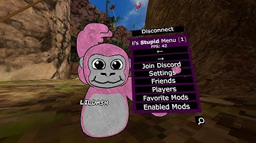 How to get the ii stupid mod menu in gorilla tag