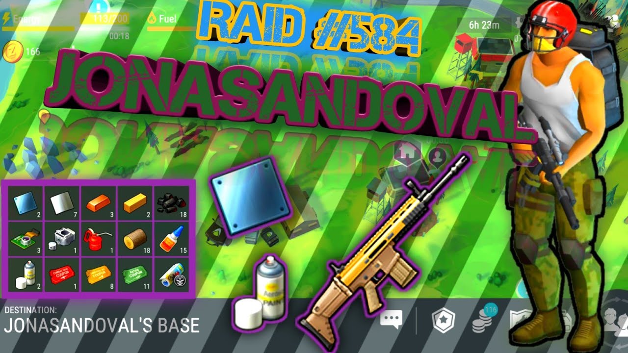 Raiding JonaSandoval, LDoE 1.17.5