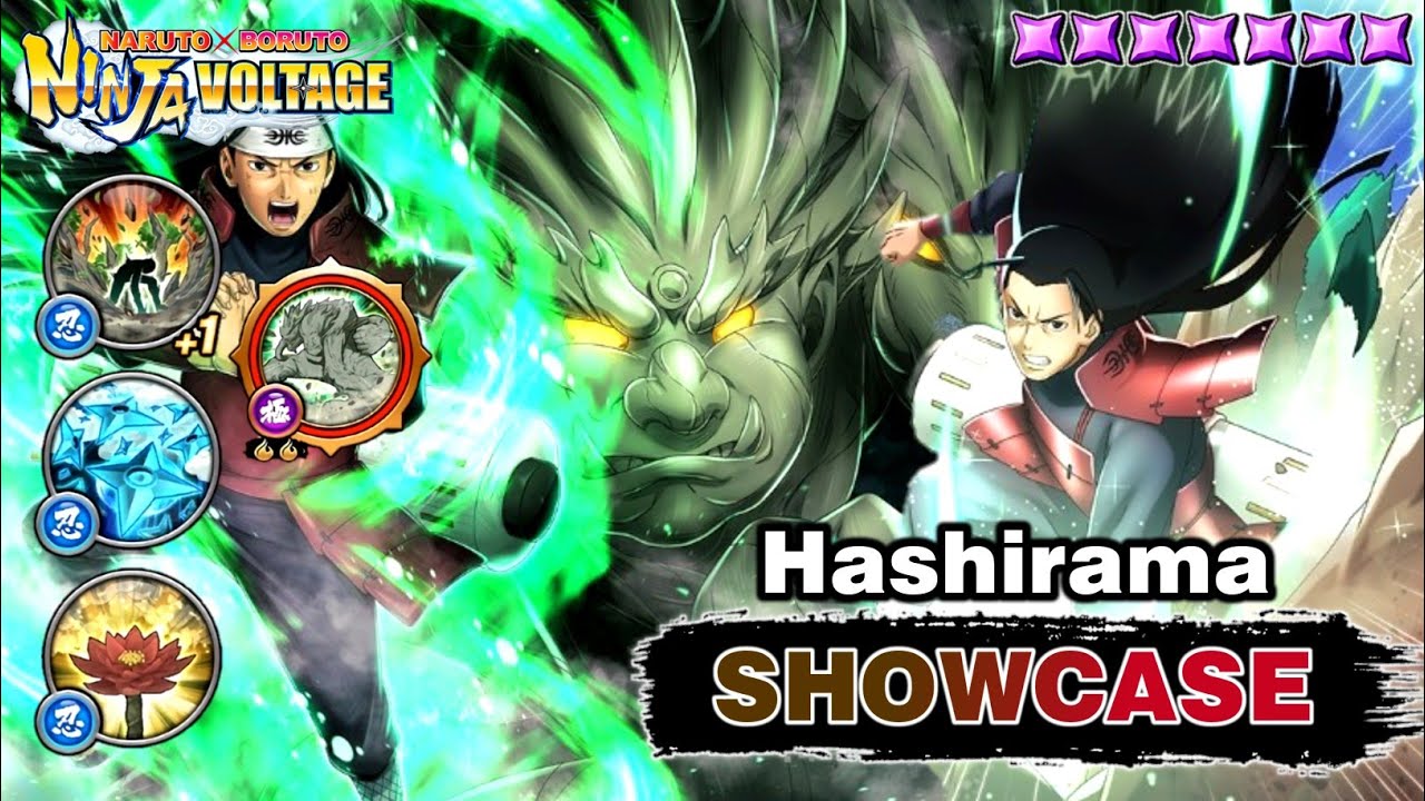 Hashirama Senju (Ex.Rekit) Ability Showcase [Solo Gameplay] | Naruto X Boruto Ninja Voltage