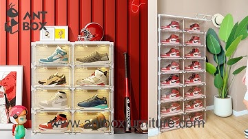 Ant box led shoe storage box voice control Mayi box