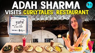Khatti Meethi Baatein With Adah Sharma At Curly Tales' First Restaurant 'Imlee' | Curly Tales
