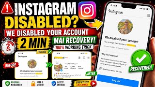 😱 Instagram Disabled Account RECOVERED! | Live Proof + Step By Step Method (2026)