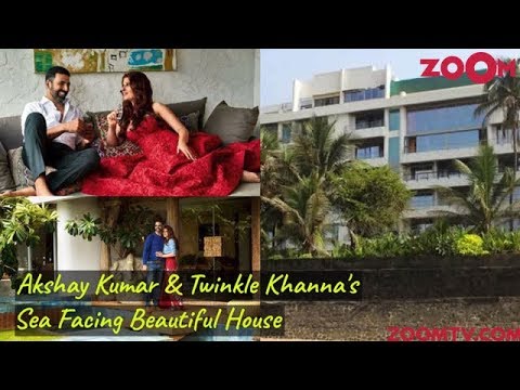 Akshay Kumar and Twinkle Khanna's beautiful sea facing Home | Bolly Quickie salman khan song