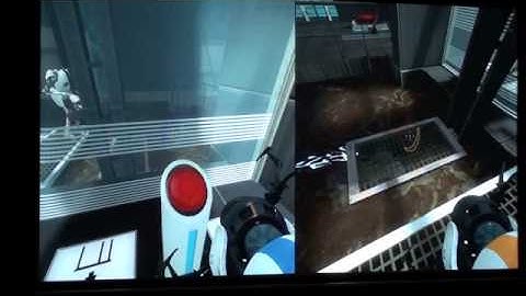 Portal 2 Co-Op Walkthrough: Calibration Course (tutorial) with CLEAN Commentary