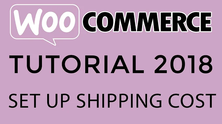 WooCommerce Tutorial 2018 | Part 4 - Set up Shipping zones, Free Shipping, Shipping Cost