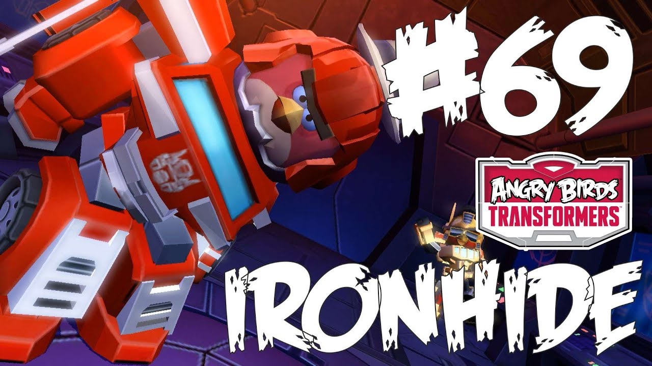 69 IronHide Angry Birds Transformers YouTube