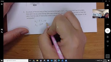 8.2 Testing a claim about a proportion