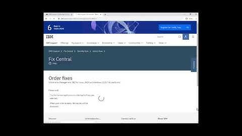 How to download the IBM FixCentral DB2 Fixpack
