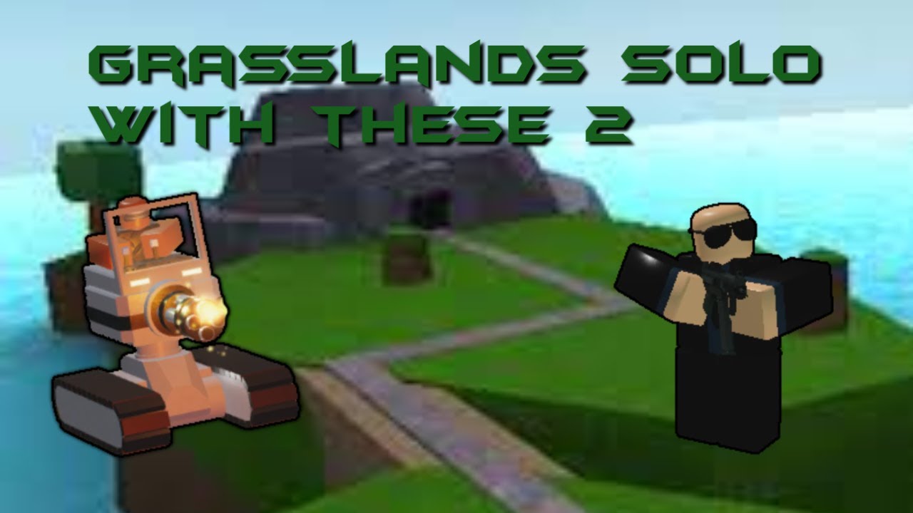 Tower Battles Grasslands Solo With Zed And Huntsman YouTube