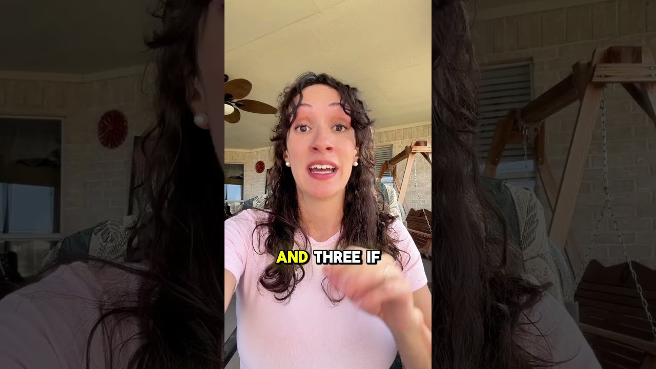 Three things I've actually said out loud