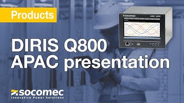 DIRIS Q800 - Network quality analysis