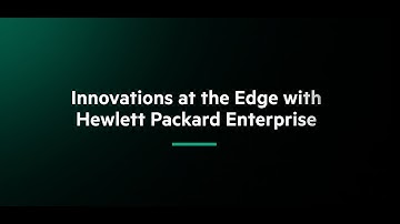 Innovations at the Edge with HPE OEM Solutions