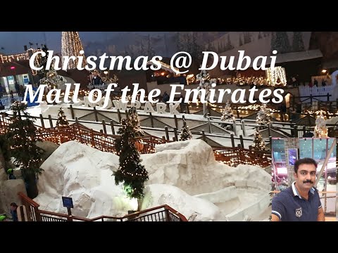 Christmas Celebrations at Dubai Mall of the Emirates,  World's biggest indoor Ski and snow Park