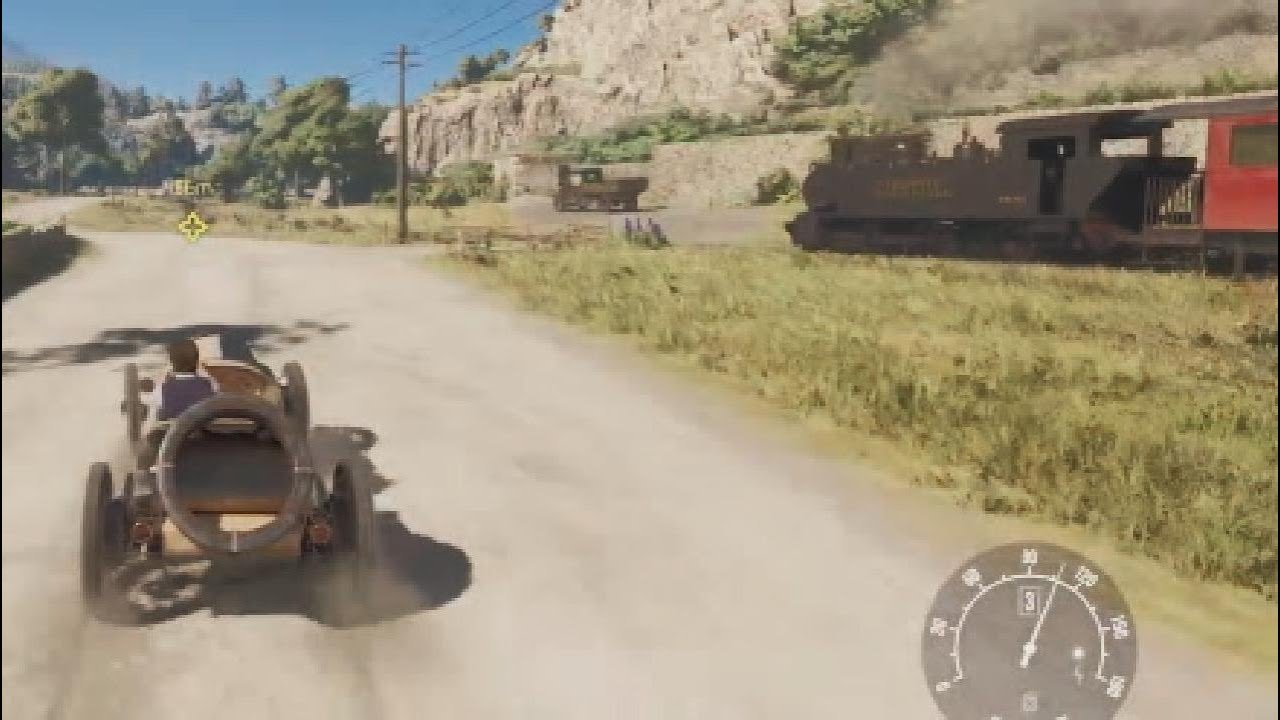 Enzo Races The Train Gameplay - Mafia: The Old Country