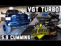 I put a VGT TURBO on my 5.9 CUMMINS!  BD Diesel Performance Howler Kit