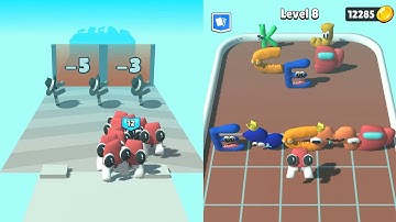 MERGE ALPHABET LORD RUN Merge Battles GamePlay - Android Part 2