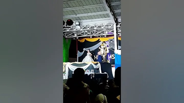 Winner 2018 evening gown Kyla Lopez
