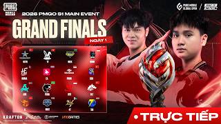 🔴 [VN] 2026 PMGO S1 Main Event | FINAL DAY 1 | KHI TẤT CẢ ANH TÀI HỘI TỤ CHO ĐÊM CHUNG KẾT