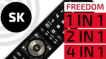 How to setup the universal remote control Superior Freedom (sub SK)