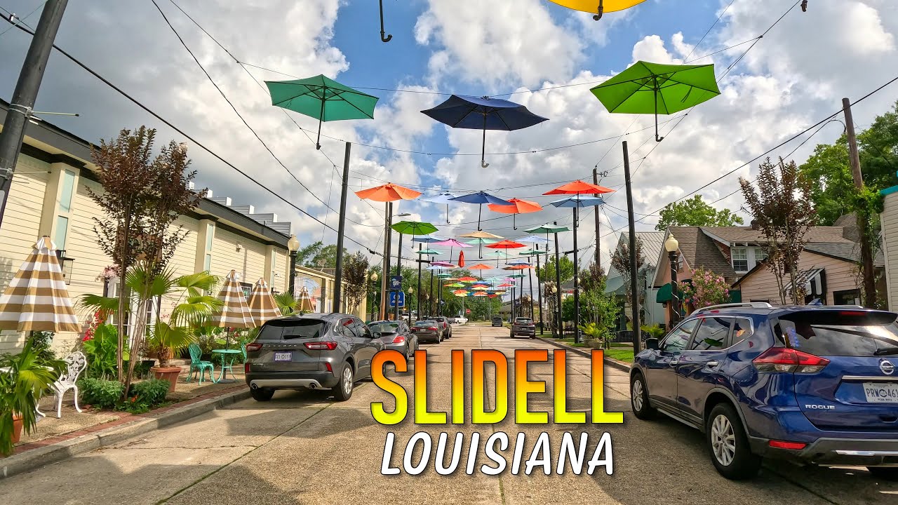 Slidell Louisiana Driving Through