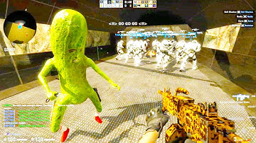 Counter Strike Global Offensive - Zombie Escape mod online gameplay on ze_military_escape map