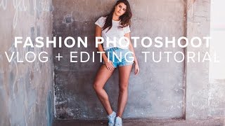 Fashion Photoshoot VLOG   TUTORIAL
