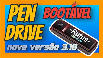 COMO CRIAR PEN DRIVE BOOTÁVEL | Novo Rufus Versão 3.18 [ATUALIZADO 2022] @mktec+