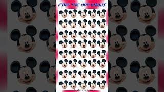 Find The Odd Emoji Out  shorts howgoodareyoureyes puzzlegame emojichallenge