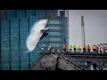 Insane fighter jet pilot flies through brisbane skyscrapers  unbelievable pilot skills