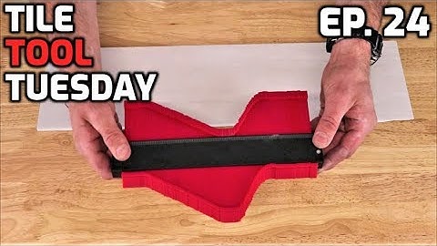 Contour Gauge for Tile Installation