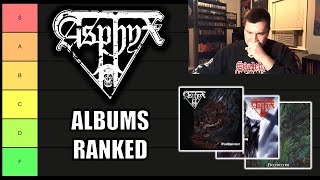 ASPHYX Albums Ranked