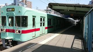 西鉄6050形 6052F 平尾発車
