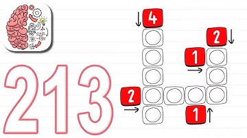 Brain Test Level 213 Walkthrough