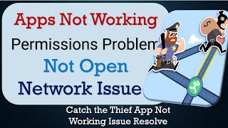 How To Fix Catch the Thief App not working | Loading Problem | Space Issue | Permissions Issue screenshot 1