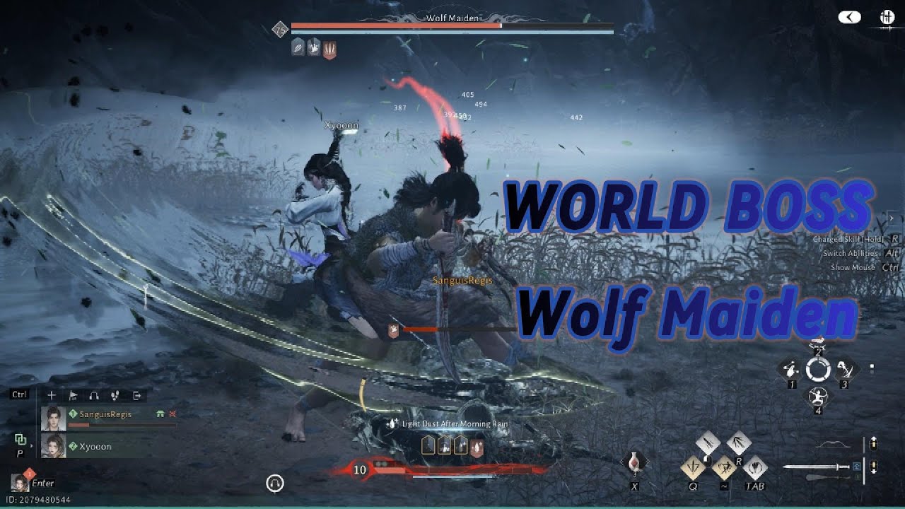 Where Winds Meet WORLD BOSS Wolf Maiden!! 