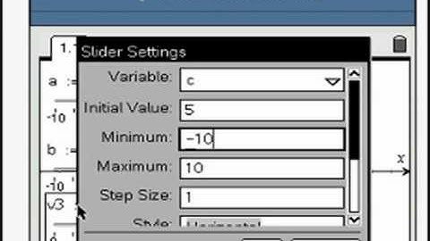 TI-Nspire Mini-tutorials: Graphs of Logarithmic Functions Using Sliders
