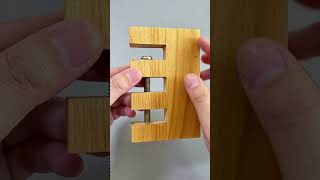 Can you remove the bolt from the wooden block?#Puzzles #IQ #iqtest