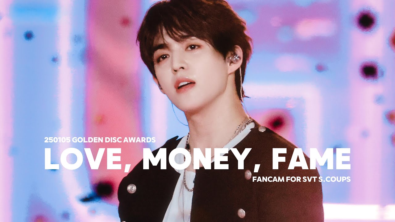 [4K] 250105 GOLDEN DISC AWARDS Seventeen‘LOVE, MONEY, FAME' 골든디스크어워즈 S.COUPS 세븐틴 에스쿱스 최승철 직캠