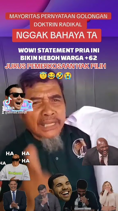 #PENDAPAT PENDUKUNG PASLON 01 ANIS BASWEDAN#LUCU😇😄😁