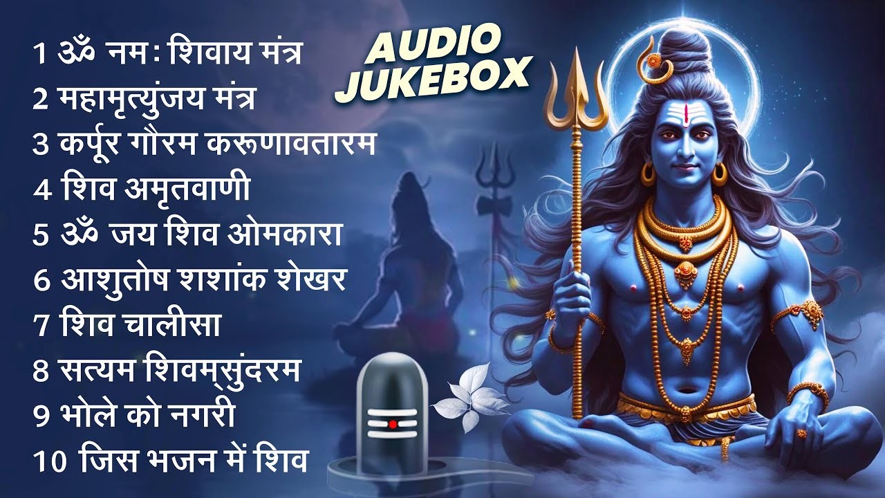 स्पेशल शिव भजन | ॐ नम: शिवाय, कर्पुर गौरम करुणावतारम, आशुतोष शशांक शेखर, शिव अमृतवाणी व शिव चालीसा
