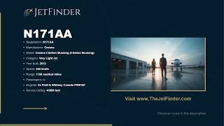 N171AA Cessna Citation Mustang | Specs, Owner & History