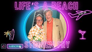 Celebrity Stephen Fry - Bungee Jumping, Ai and Mile High| Life’s A Beach Podcast Profile