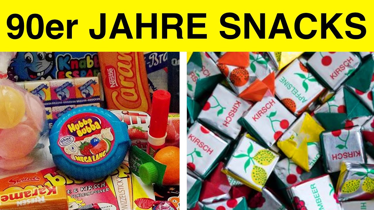 Diese Snacks prägten unsere Kindheit in den 90ern