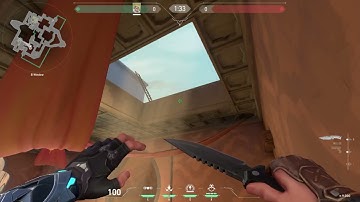 Insane Sova recon dart on Bind defending side! [Sova Recon Lineups #1]